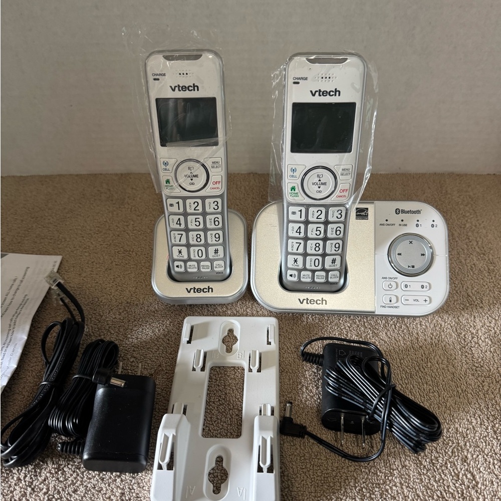 VTech VS112-27 2 Handset Cordless  Answering System with Smart Call Blocker